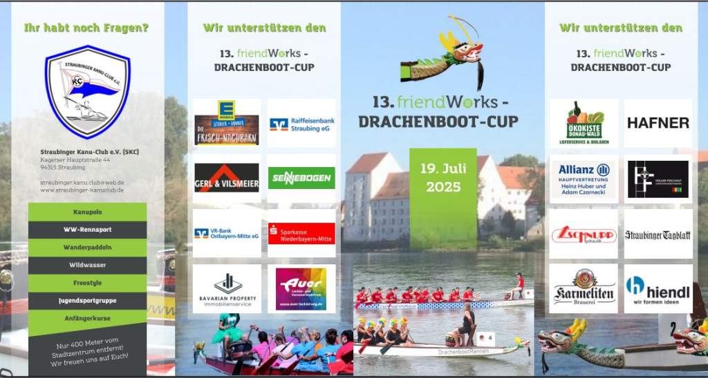 Drachenbootrennen Flyer Seite1